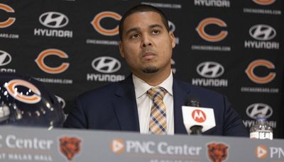 With limited picks left by Ryan Pace, Bears GM Ryan Poles stays patient in draft