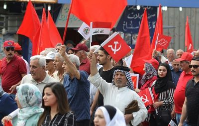 Iraqi Communists raise flag for women's rights, secular politics
