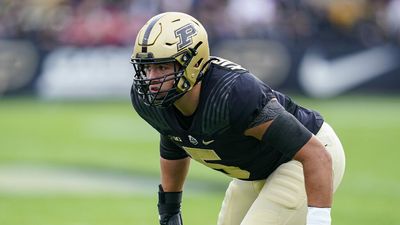 Chiefs select Purdue EDGE George Karlaftis at pick No. 30