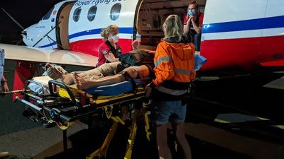 Uluru holiday detour with Royal Flying Doctors Service after brown snake bites guest at resort