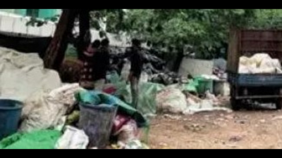 Garbage sorting on amenity space pits BPLR residents against Pune Municipal Corporation