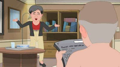 AEC warns Pauline Hanson’s One Nation over false voter fraud claims in cartoon attacking Labor