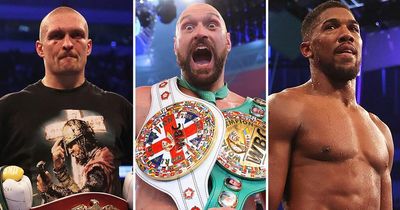 Tyson Fury considers himself 'undisputed' without facing Anthony Joshua or Oleksandr Usyk