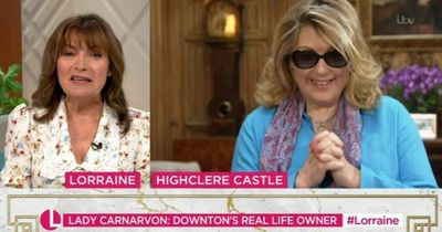 Lorraine Kelly defends guest on ITV show for wearing sunglasses during interview