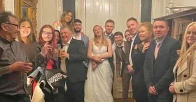 Gogglebox stars spotted at Chuckle Brothers star's son's wedding