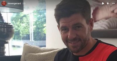 Steven Gerrard shares birthday post for son Lio as fans make prediction