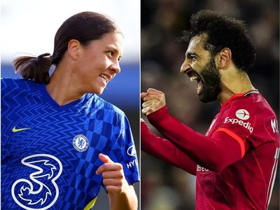 Mohamed Salah and Sam Kerr win FWA Football of the Year awards