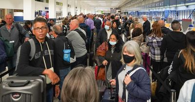 Bank Holiday travel chaos begins with huge airport queues amid rail and road warnings