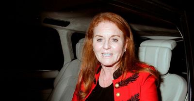 Sarah Ferguson makes unsubtle royal dig with message written on her SHOES for night out