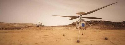 NASA’s Ingenuity helicopter spots beautiful spacecraft wreck on Mars