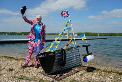 ‘Major Mick’ sets sail in Tintanic II to raise funds for Ukraine charity