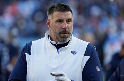 Watch: Titans’ Mike Vrabel looked frustrated after A.J. Brown trade