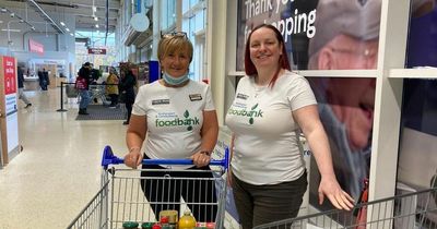 Lanarkshire insurance firm raises vital funds for foodbank after completing Kiltwalk