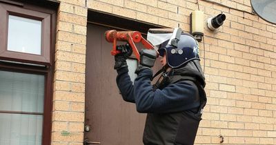 Cops seize drugs worth thousands during early morning raids in Paisley