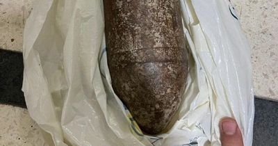Family bring unexploded artillery shell into airport sparking terrifying bomb alert