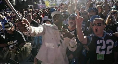 Panthers OT (and fan) Ikem Ekwonu was in attendance for 2016 NFC title game