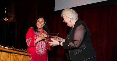 Outlander author Diana Gabaldon receives Great Scot Award in New York