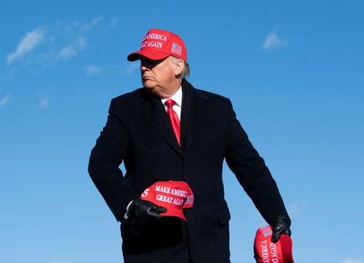 Trump set up MAGA gift stall in White House, new book claims: ‘They literally hand you a shopping bag’