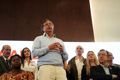 Colombian leftist Petro leads presidential election poll