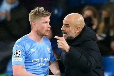 Pep Guardiola shrugs off Kevin De Bruyne award snub as Manchester City boss congratulates Mohamed Salah