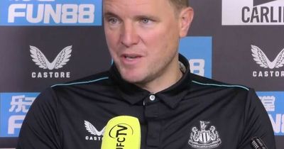 Eddie Howe makes Liverpool 'reality' admission after of Newcastle test