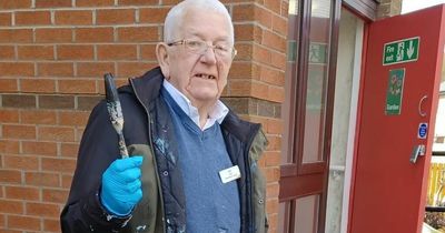 Barrhead care home resident loves keeping busy doing odd jobs