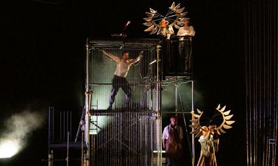 Raising Icarus review – high-flying chamber opera that packs a punch