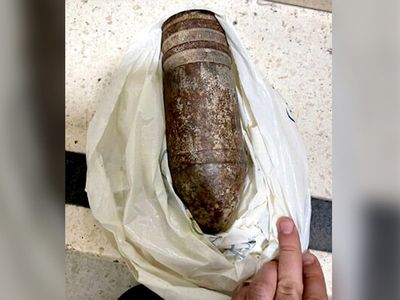 American family sparks panic by bringing unexploded bombshell ‘souvenir’ to Israel airport