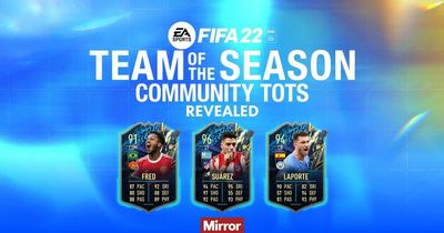 FIFA 22 Community TOTS squad confirmed featuring Man City and Man United stars