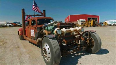 Wild Tow Truck Is A Mishmash Of Vehicles That Measures 28 Feet Long