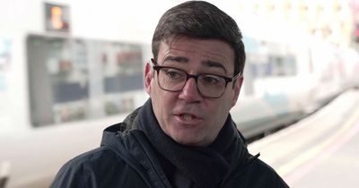 'We're always being forced to accept second best' - Andy Burnham makes investment plea as he tours Manchester's train stations