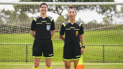Casey Reibelt becomes just second woman in history to referee an A-League men's match
