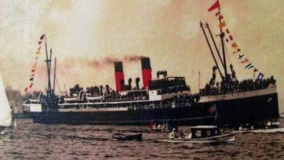 SS Wollongbar II mariners remembered at wreck site 79 years after Japanese torpedo attack