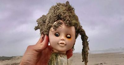 Creepy dolls keep washing up on shoreline as locals fear 'they could be haunted'