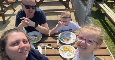 Boy struggles to breathe in horror anaphylactic reaction to eating chips at holiday park