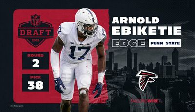 Falcons move up for Penn State EDGE Arnold Ebiketie