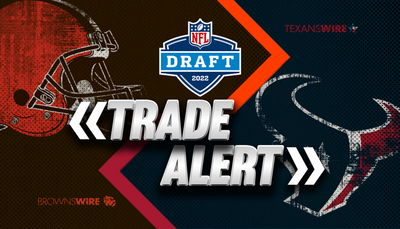 Browns trade the 44th overall pick to the Texans