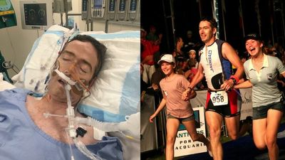 Triathlete Adam McCluskey overcomes cancer to compete in Port Macquarie's Ironman race