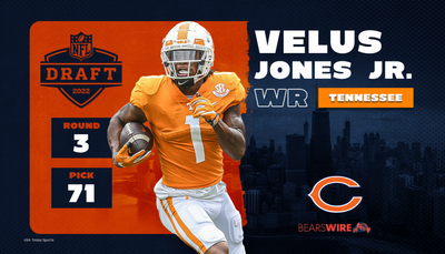 Bears select WR Velus Jones with 71st overall pick in NFL draft