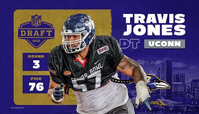 Ravens select DL Travis Jones with No. 76 overall selection in 2022 NFL draft