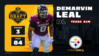 Steelers select DL DeMarvin Leal in the third round of the 2022 NFL draft