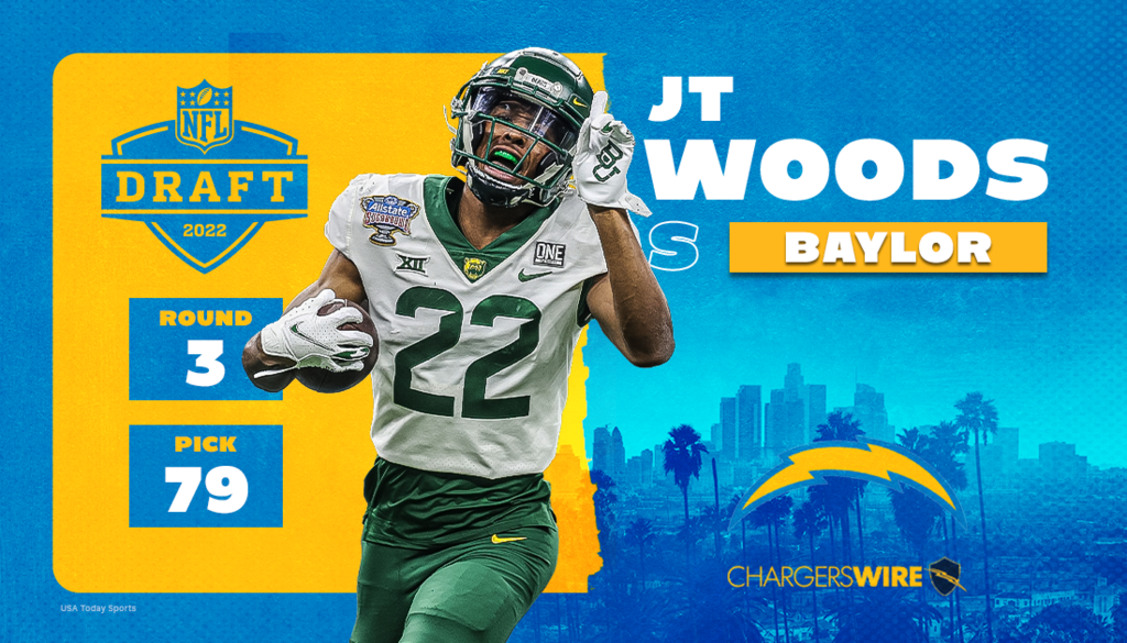 2022 NFL draft: Chargers pick DB JT Woods with No. 79…