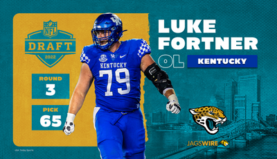 2022 NFL Draft: Jags select Kentucky OL Luke Fortner with No. 65 overall selection
