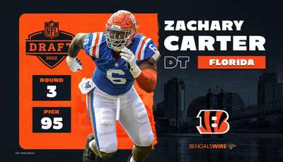 Bengals select Florida DL Zachary Carter in third round of 2022 NFL draft