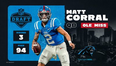 Panthers trade up to 3rd round, select QB Matt Corral
