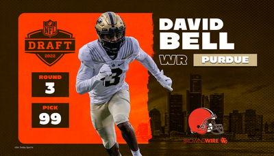 With the 99th pick, the Browns select WR David Bell