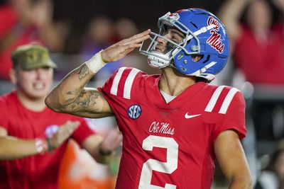 Twitter reacts to Panthers drafting Ole Miss QB Matt Corral