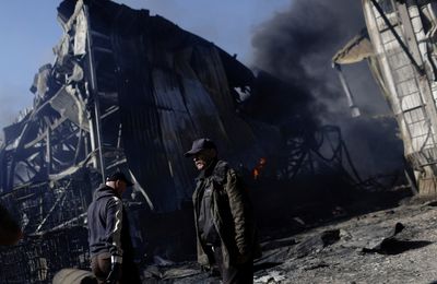 Russia strikes Ukraine's east, south; Civilians evacuated from Mariupol plant