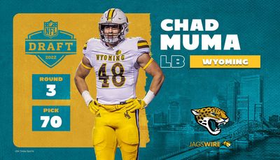 2022 NFL Draft: Jags select Wyoming LB Chad Muma with No. 70 overall selection