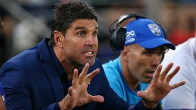 Bulldogs beat Roosters after coach Trent Barrett's 'long week', Cowboys upset Eels 35-4, Shaun Johnson beats Raiders in golden point